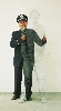 Incarnations : Liu Bolin, Civilian and Policeman No.1, Hide in the City - 16, 2006 Courtesy Liu Bolin / Galerie Paris Beijing 