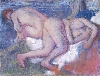 Collection Planque, l’exemple de Cézanne : Edgar Degas, Deux Femmes au bain, vers 1895, pastel sur papier, 58 x 77 cm. Fondation Jean et Suzanne Planque. Photo Luc Chessex