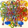 Dominique Gauthier - Le Poème, Devant, Allez vers, 2001-2011 : D.Gauthier, Sans titre, Série Oratorios, 2007, 205x200cm
