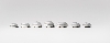 Frédérique Lucien - Introspectives : Frédérique Lucien, Galets, 2010, ensemble de 7 éléments, porcelaine, biscuit