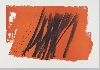 Hans Hartung - Estampes : L 1970-13 / FARANDOLE, Suite A, pl.III, 1970. Lithographie. Imprimeur et éditeur : Poligrafa, Barcelone. Cliché Fondation Hartung-Bergman, ADAGP, Paris 2011