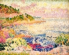 Henri Edmond Cross et le néo-impressionnisme. De Seurat à Matisse : Henri Edmond Cross, Côte provençale, Le Four des Maures, 1906-1907 Huile sur toile – Signé en bas à droite : Henri Edmond Cross – 73 x 92 cm Musée de la Chartreuse, Douai © musée de la Chartreuse, Douai