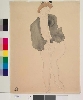 La saisie du modèle, Rodin 300 dessins. 1890-1917 : Auguste Rodin Femme assise, un vêtement sur les épaules et sur les bras © Musée Rodin - Photo : Jean de Calan