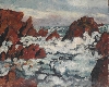 Les territoires du désir ou les métamorphoses d’un musée imaginaire : Louis Valtat (1869-1952), Les rochers rouges à Agay, 1910, Huile sur toile, 81.5x 101 cm, Le Havre, MuMa. Inv. 2008.3.1, © Florian Kleinefenn