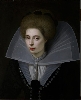 Les territoires du désir ou les métamorphoses d’un musée imaginaire : Anonyme français XVIIe, Portrait d’une jeune femme de la cour, huile sur toile, MuMa Le Havre 