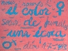 Michel Blazquez, Clara Morera, Cepp Selgas, et Zoé Valdés : Zoé Valdés. Dia 17, el color de una epoca (de la série Di-Eros). 2003
