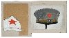 Buraglio, la guerre intime : Pierre Buraglio, Rouge, peinture sur carton, 2011 © ADAGP, Photo Alberto Ricci