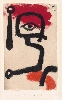 Paul Klee – Polyphonies : Paul Klee Paukenspieler, 1940 [Timbalier] Couleur à la colle sur papier sur carton, 34,6 x 21,2 cm Berne, Zentrum Paul Klee. © Berne, Zentrum Paul Klee (Peter Lauri, Berne / ABMT, Universität Basel)