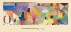 Paul Klee – Polyphonies : Paul Klee « O » breites Format, 1915 [« O » format large] Aquarelle et crayon sur papier préparé sur carton, 10,5 x 29,6 cm Berne, Zentrum Paul Klee. © Berne, Zentrum Paul Klee (Peter Lauri, Berne / ABMT, Universität Basel)