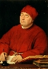 Trésor des Médicis. : Raphael. Portrait de Tommaso Inghirami dit Fedra Inghirami. 1510, © 2010. Photo Scala, Florence – courtesy of the Ministero Beni e Att. Culturali.
