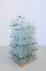 Iles jamais trouvées : Clear Glass Stack © Tony Cragg