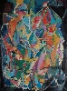 Abstraction 50, l’explosion des libertés : André Lanskoy! Le miracle instantané, Circa 1960 Huile sur toile, 130 x 97 cm Collection privée ©Adagp, Paris 2011