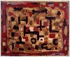 Abstraction 50, l’explosion des libertés : Roger Bissière! Composition 199 (carmin vert noir), 1954! Huile sur toile, 60x73 cm! Collection privée ©Adagp, Paris 2011