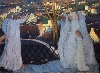 De la nature symbolique aux jardins virtuels : Maurice Denis, Saintes Femmes au tombeau, 1894 © ADAGP, Paris 2010