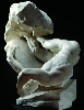 L'Antiquité rêvée : Thomas Banks. Titan foudroyé. 1786, marbre, 84 x 90 x 58 cm. Royal Academy of Arts, London.