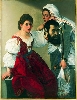 Artemisia : Artemisia Gentileschi (attr.) Giuditta e la fantesca Abra con la testa di Oloferne c. 1607-10