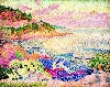 De Seurat à Matisse, Henri Edmond Cross et le néo-impressionnisme : Henri Edmond Cross, Côte provençale, le four des Maures, 1906-1907 Huile sur toile, 73 x 92 cm Musée de la Chartreuse, Douai Photo Musée de la Chartreuse, Douai