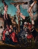 Cranach et son temps : Lucas Cranach l’Ancien Crucifixion vers 1500 huile sur panneau de tilleul Vienne, Kunsthistorisches Museum © Vienne, Kunsthistorisches Museum