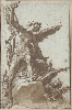 L’œil et la passion. Dessins italiens de la Renaissance dans les collections privées françaises : Federico Zuccaro,  Un ange sur une nuée, 0,306 x 198