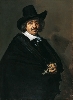 Splendeurs des collections du prince du Liechtenstein. Brueghel, Rembrandt, Rubens... : Frans Hals, Portrait d’un homme, vers 1650-52 © Sammlungen des Fürsten von und zu Liechtenstein, Vaduz–Wien
