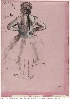 Le papier à l’œuvre : Edgar Degas, Danseuse, vue de dos, les mains sur les hanches, vers 1873, pinceau, huile, essence, blanc, laque rose, 40 X 28 cm. Paris, musée d’Orsay, legs Isaac de Camondo 1911 © C2RMF / Elsa Lambert