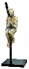 Le corps découvert : Mahi Binebine, Homme à la perche, 2011 Bronze, h. 250 cm Collection de l’artiste ©Mahi Binebine