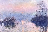 Révélations : Une odyssée numérique dans la peinture. : Claude Monet, Soleil couchant sur la Seine à Lavacourt, © Petit Palais Roger Viollet
