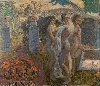 Les collections. Bonnard, une vie dédiée à l’art : Pierre Bonnard,  Les Trois Grâces, 1908, Huile sur toile, 108 x 125 cm, collection privée, prêté par l’intermédiaire  de la galerie Bernheim-Jeune, Paris © Adagp, Paris 2011 © Jean-Michel Drouet