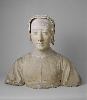 Tours 1500, capitale des arts : Artiste italien actif en Touraine, vers 1510 Buste de Louise de Savoie Terre cuite avec traces de polychromie : 48 x 53 x 20 cm. Paris, Musée du Louvre © RMN, cliché Marine Beck-Coppola