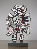 Un corps inattendu, carte blanche à Jean-Louis Prat : Jean Dubuffet, Personnage pour Washington Parade, 1973, Collection Fondation Jean Dubuffet, Paris - Photo : ADAGP, Paris / The Pace Gallery, New York