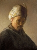 Ilone et George Kremer, héritiers de l’âge d’or hollandais : Rembrandt dit Harmensz van Rijn. Vieil Homme en buste avec turban. Vers 1627/1628, huile sur bois, 26,5 x 20 cm. © photo : The Kremer Collection/Fondation Aetas Aurea 