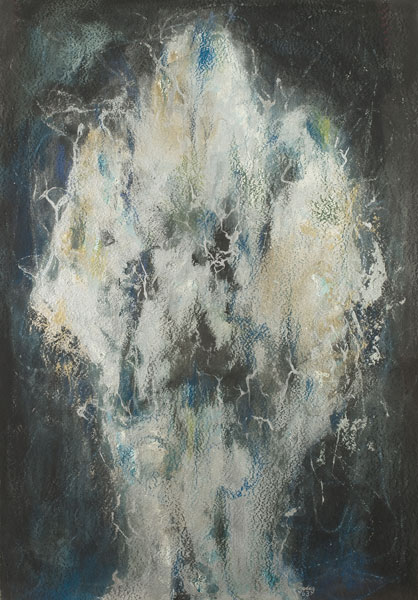 Karl Godeg – « 1957-1963 » : Karl Godeg, 1963, pastel gras et technique mixte, 70 x 50 cm