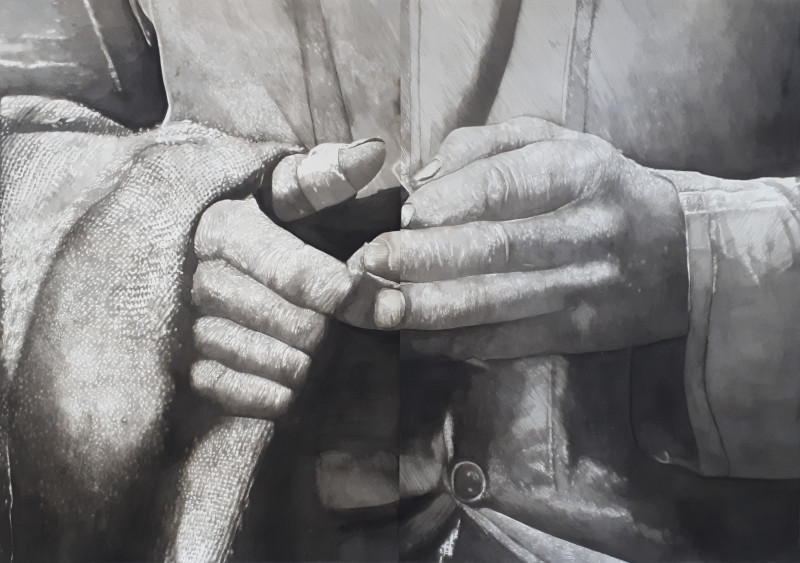 Se Rapprocher Art Absolument - exhibitions : DEGANN – GETTING CLOSE - SE RAPPROCHER