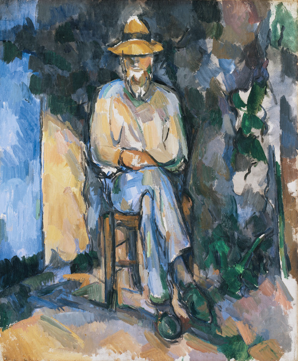 Jardins : Paul Cézanne Le jardinier Vallier vers 1906 huile sur toile ; 65,4 x 54,9 cm Royaume-Uni, Londres Tate, bequeathed by C. Frank Stoop, 1933 © Tate, Londres, 2017