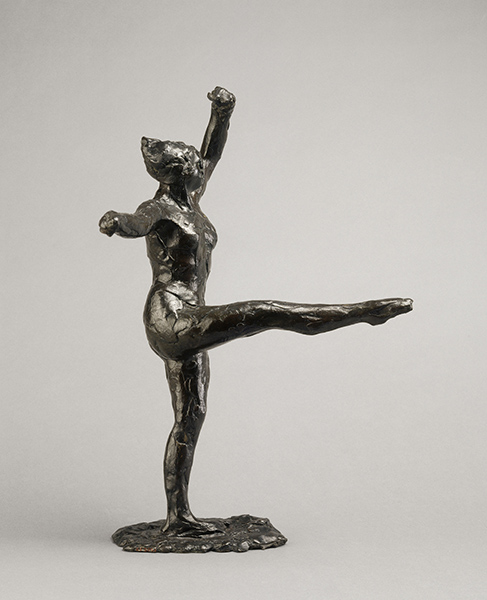 Corps en mouvement – La danse au musée : Edgar Degas - Danseuse, position de quatrième devant sur la jambe gauche, première étude. Paris, musée d’Orsay. Photo de Hervé Lewandowski