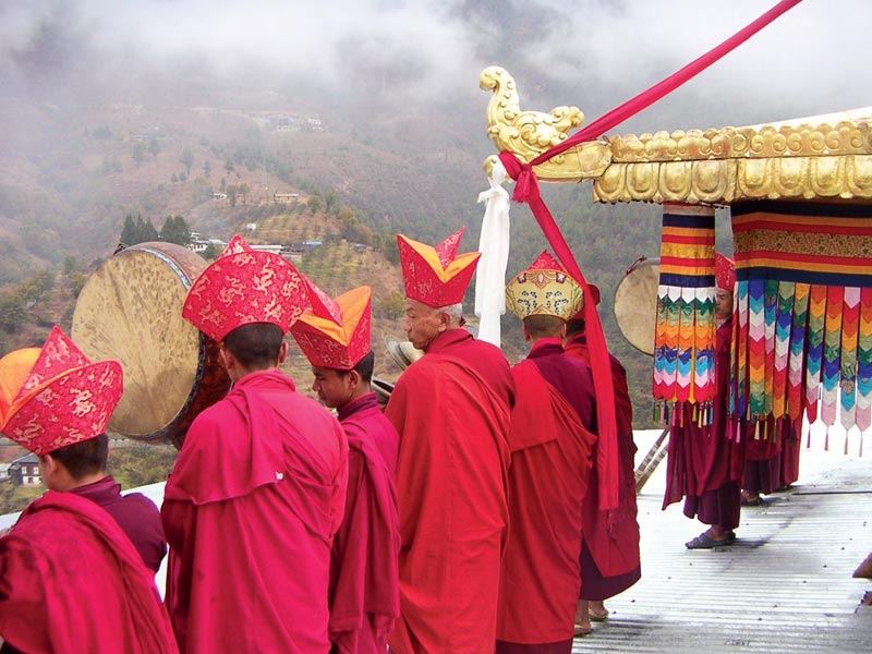 Au pays du dragon, arts sacrés du Bhoutan : 