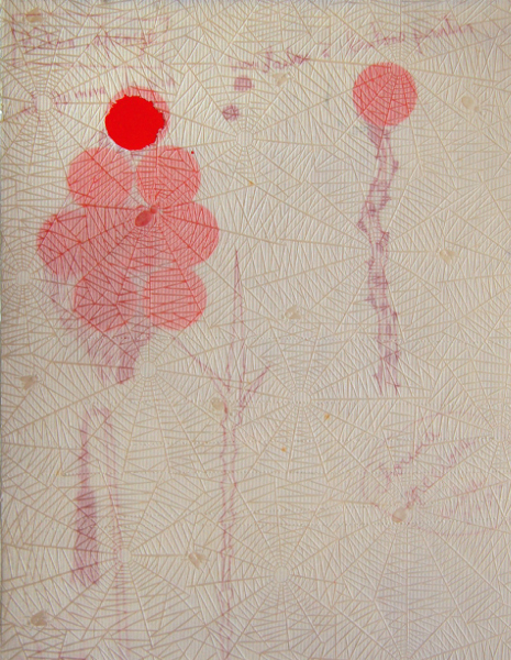 22+1 – Identité de genre : Dominique De Beir. The times.  2013, encre, perforations sur papier, 29,7 x 21 cm. © Galerie Réjane Louin