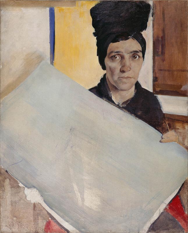 Inquiétantes étrangetés : Portrait de la femme de l'artiste, Jacques-Charles Derrey, 1947 Alain Guillard - Musée des Beaux-Arts de Nantes ?© droits réservés