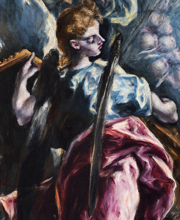 Un chef-d’œuvre, une exposition : El Greco, L’Immaculée Conception de la chapelle Oballe : El Gréco, L'Immaculée conception de la Chapelle Oballe (détail)