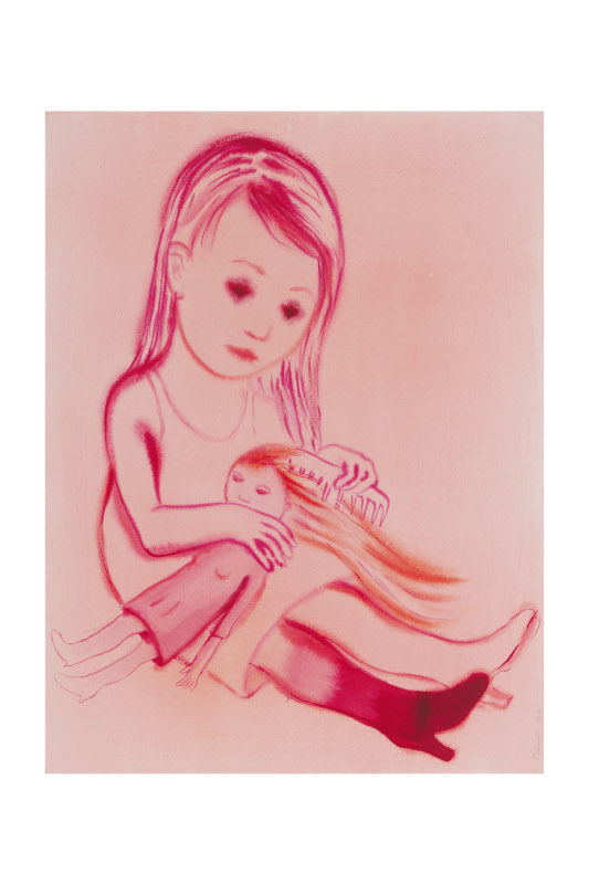 Mettre au monde. : Françoise Pétrovitch, Sans-titre, 2010, Lavis d'encre sur papier, 91 x 71,5 cm, © Aurélien Mole, ADAGP 2022