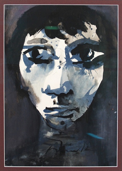 Franta. Le temps d'une oeuvre : Franta. Jacqueline. 1965, huile sur toile, 73x60cm