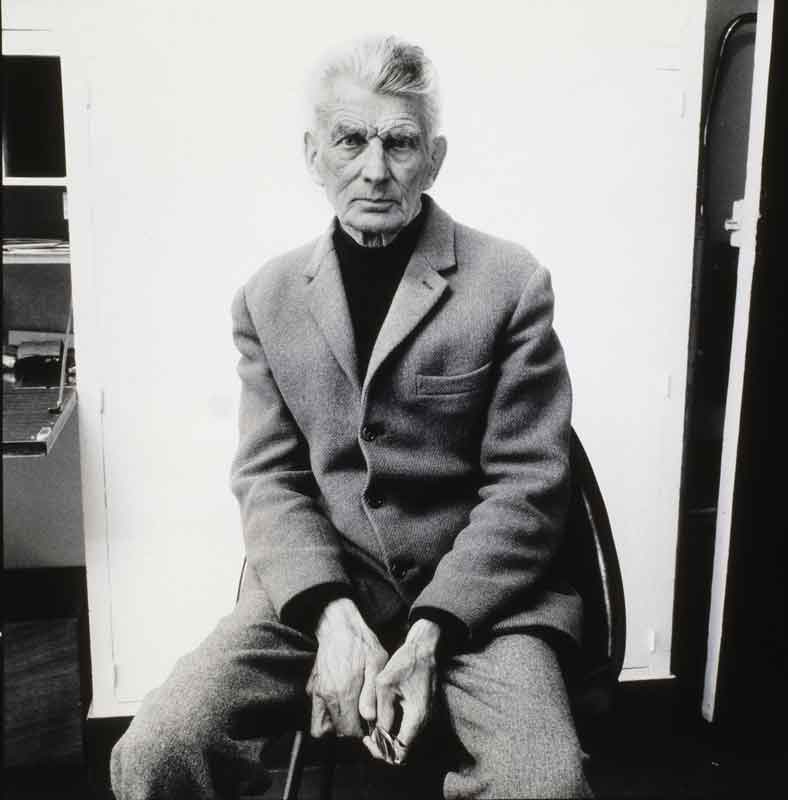 Portraits d’écrivains de 1850 à nos jours : Marc Trivier, (1960, vit en Belgique) Samuel Beckett, Paris, 1983 © Marc Trivier. Collection Maison Européenne de la Photographie.