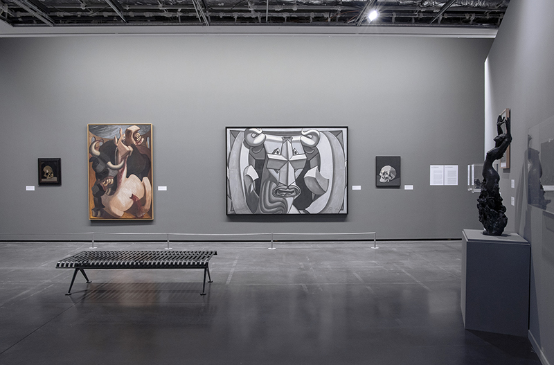 Picasso et l'exil. Une histoire de l'art espagnol en résistance : vue d'exposition 