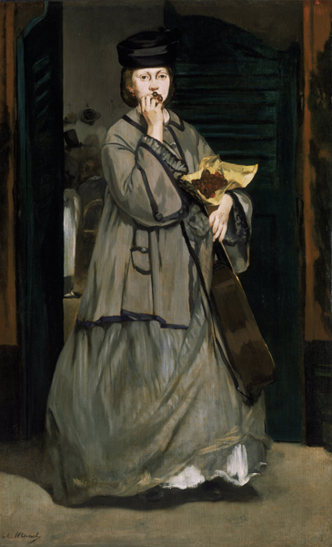Manet : Portraying Life : La chanteuse de rue. Vers 1862, huile sur toile, 171.1 x 105.8 cm. Museum of Fine Arts, Boston. Photo courtesy Museum of Fine Arts, Boston