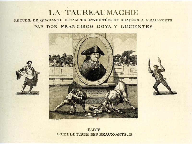 La Tauromachie de Goya : 