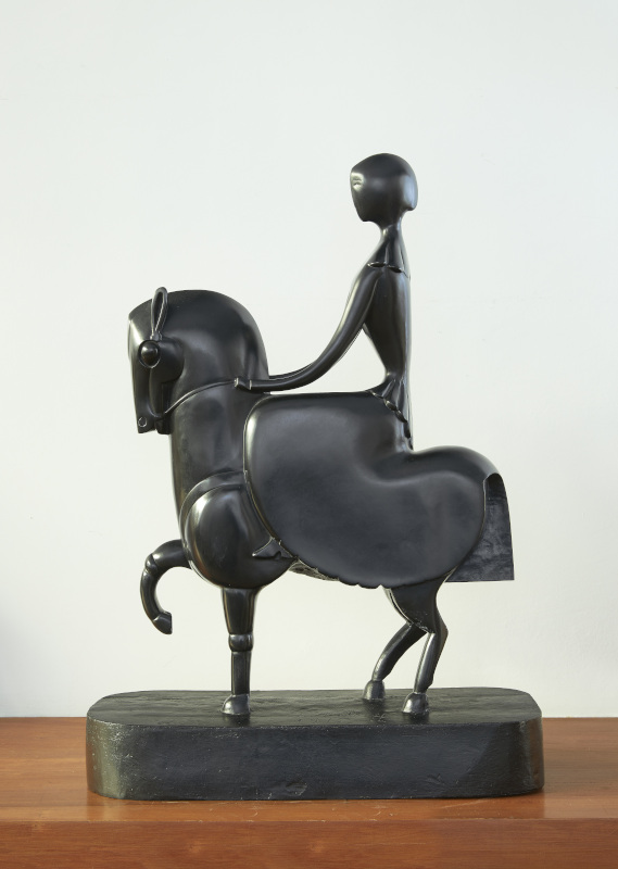 Chana Orloff. Sculpter l’époque. : Chana Orloff (1888-1968), Amazone,1915, bronze Ateliers-musée Chana Orloff, Paris © Chana Orloff, Adagp, Paris 2023