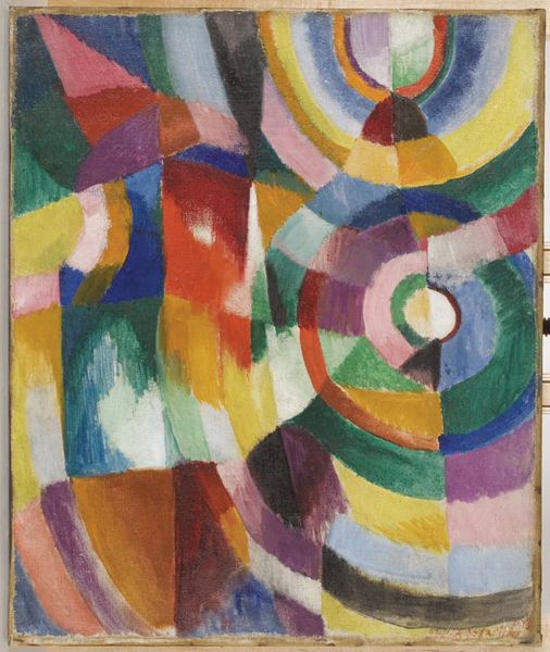 Sonia Delaunay. Les couleurs de l’abstraction : Sonia Delaunay. Prismes électriques. 1913-1914.