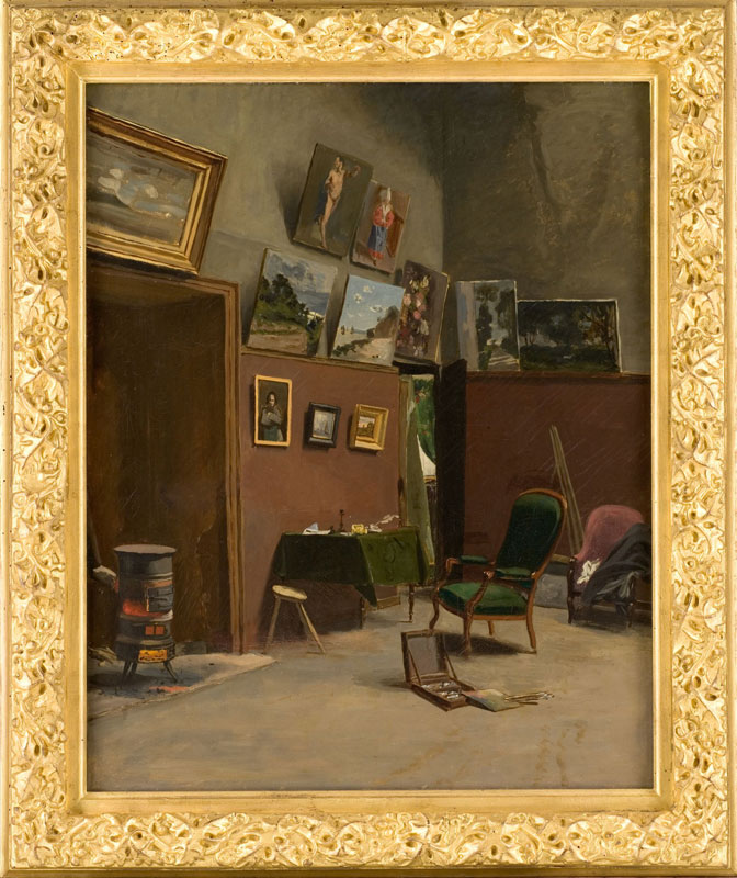 Fantin-Latour, Manet, Baudelaire – L’hommage à Delacroix : l'atelier de la rue Furstenberg - Bazille