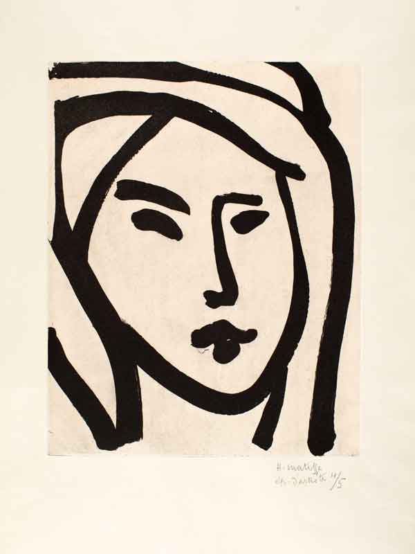 Une autre langue, Matisse et la gravure : © Succession H. Matisse, photo © Michael Matisse