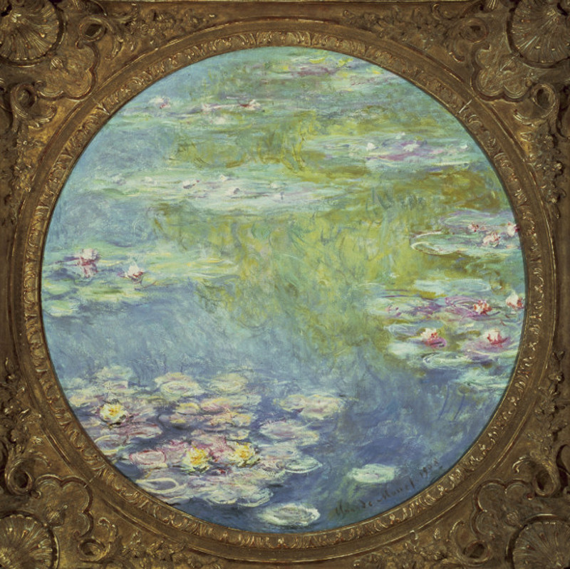 Clémenceau et les artistes modernes, Manet, Monet, Rodin : Claude Monet – Nymphéas - 1908, huile sur toile © Dallas, Dallas Museum of Fine Arts - don de la Meadows Foundation
